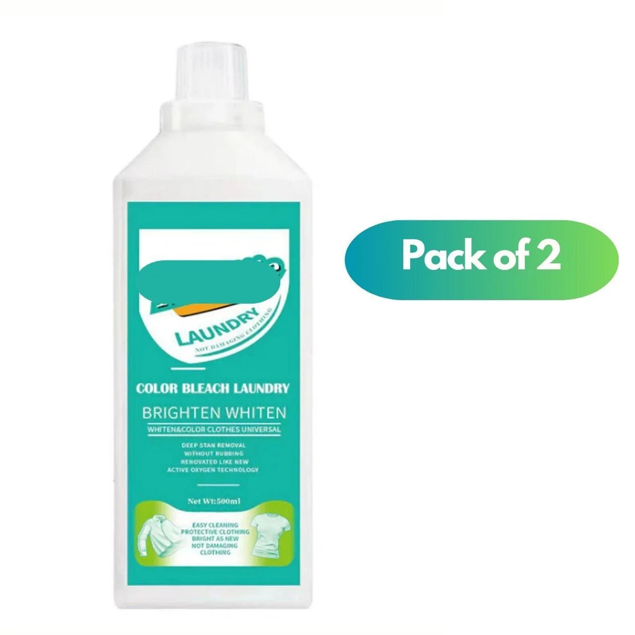 8-in-1 Colour Bleach Detergent & Stain Remover |Buy 1 & Get 1 FREE