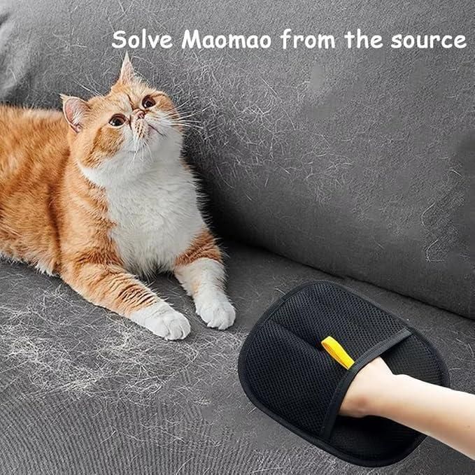 Pet Hair Removal Gloves 💥 Buy 1, Get 1 FREE!