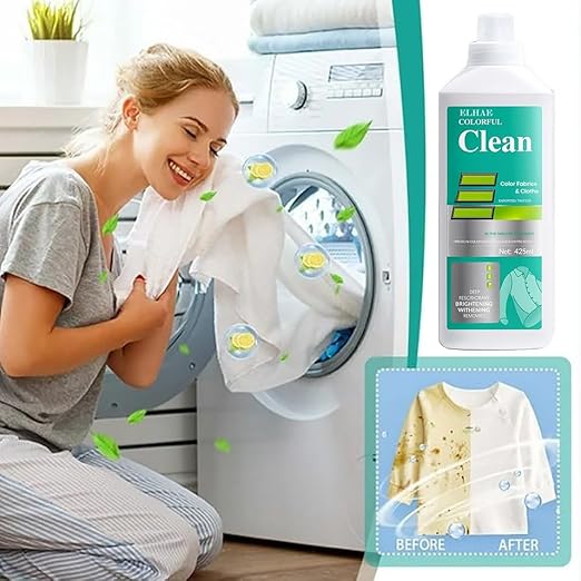 8-in-1 Colour Bleach Detergent & Stain Remover |Buy 1 & Get 1 FREE