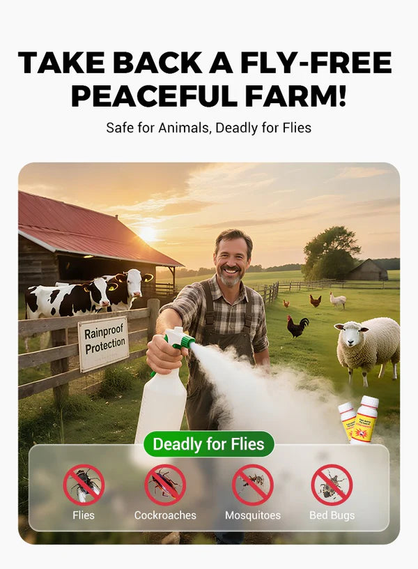 Rapid Fly Control Solution – 200ml Bottles | Buy 1 & Get 1 FREE