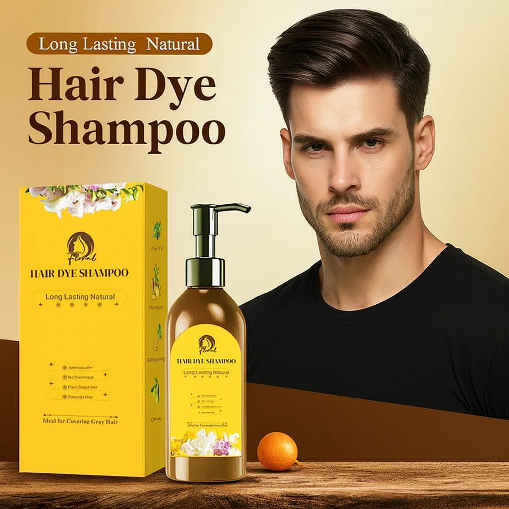 🌿 Natural Black Hair in Minutes – Japan’s Secret Shampoo (Unisex) 💥 Buy 1, Get 1 FREE!