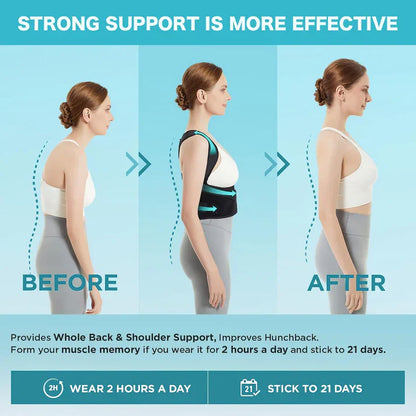 Adjustable Posture Corrector™ Belt Unisex