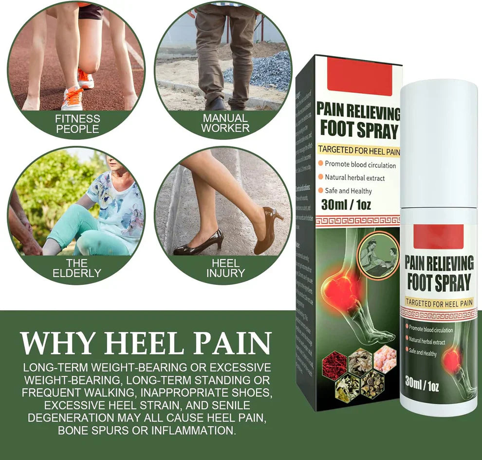 ReliefSpray™ Foot & Joint Pain Relieving Spray 💥 Buy 1, Get 1 FREE!